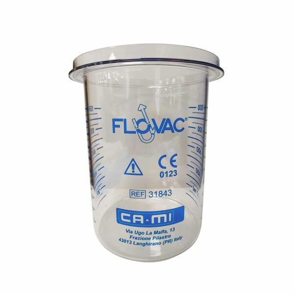 Replacement 1000ml Disposable Liner Container for NEW ASKIR 30 & 36BR Suction Units - (Single)
