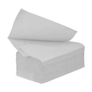 PLUS Single-Fold Hand Towels - 2-Ply - White - 20 x 160 Sheets - (Pack 3200)