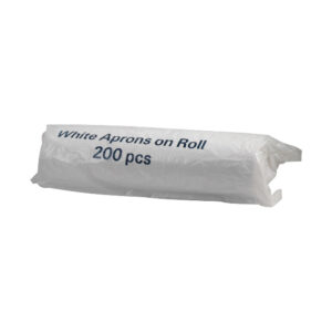 Disposable Aprons-on-a-Roll - White - (Pack 200)
