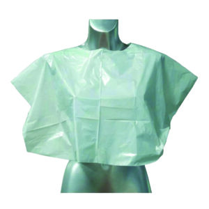 Standard Disposable Ear Syringe Shoulder Capes - (Pack 100)