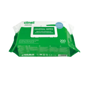 Clinell Universal Sanitising Wipes - Soft Pack - (Pack 200)